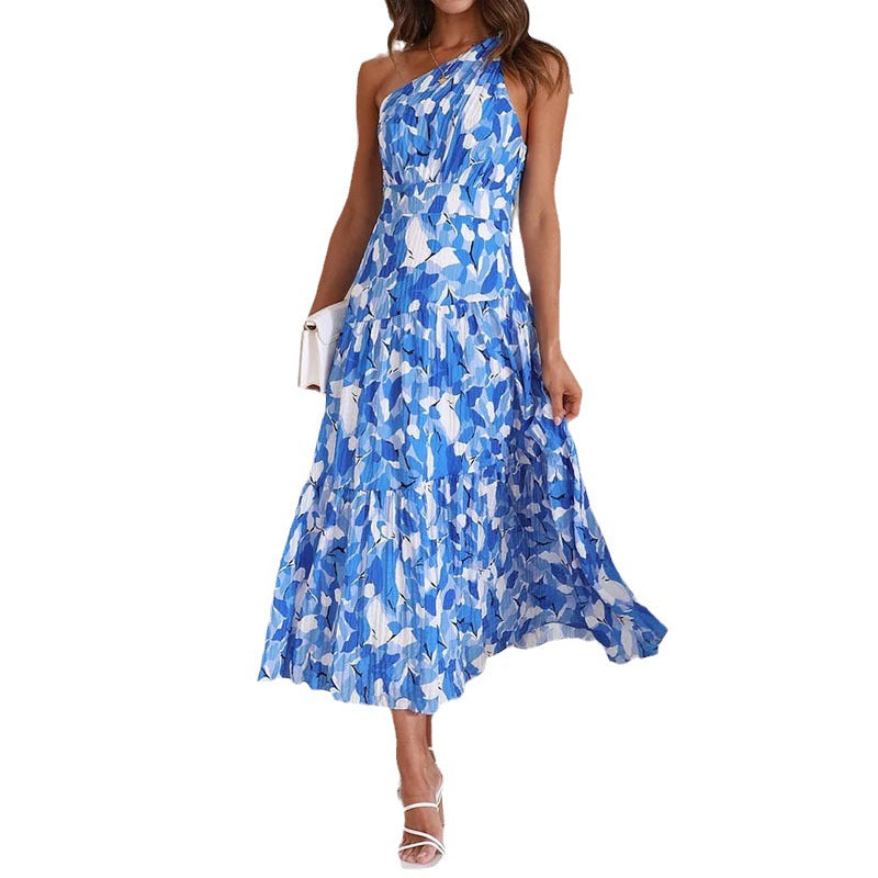 Summer Print Maxi Dress for Women
