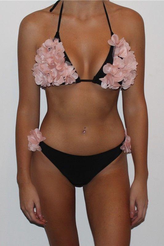 Flower bikini