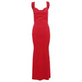 Backless Bow Slim Sheath Dress