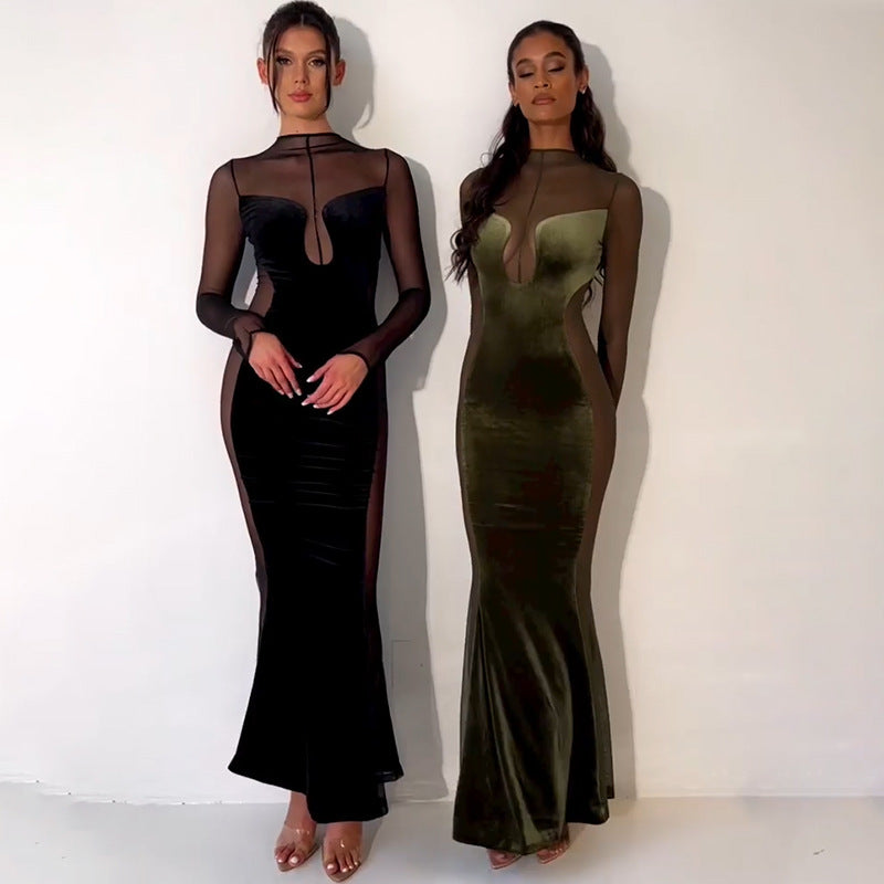 Round Neck  Dress