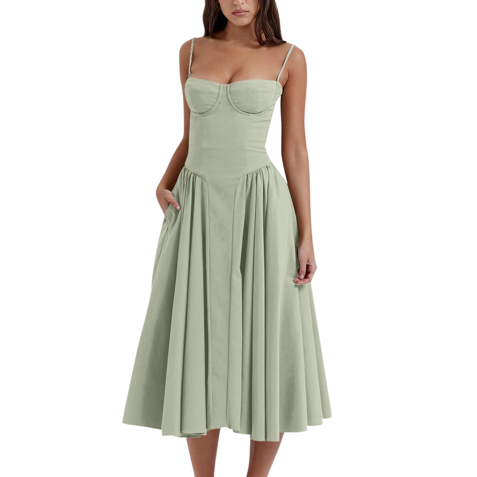 Floral Corset Dress for Women
