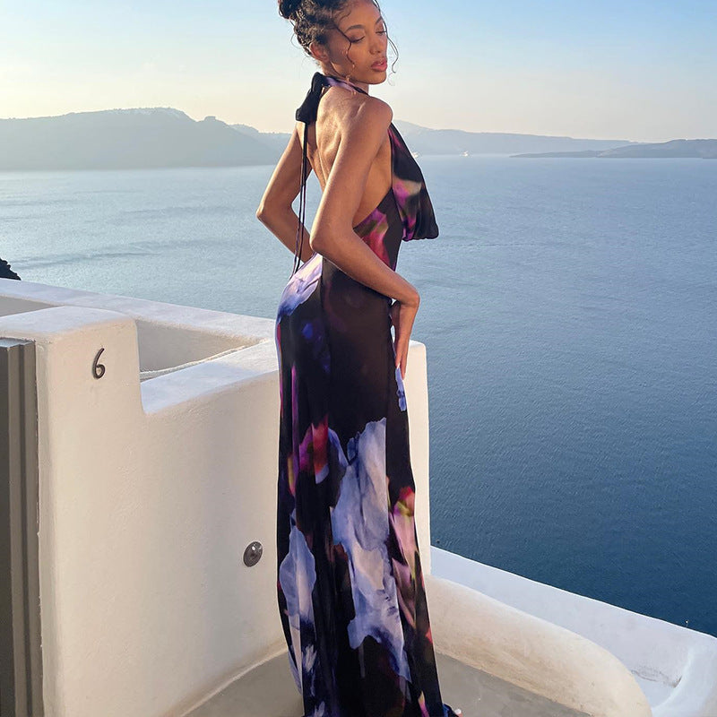 Backless Long Dress for Women