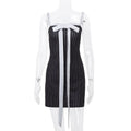 Summer Bow Self-tie Lace Tube Top Dress for Women