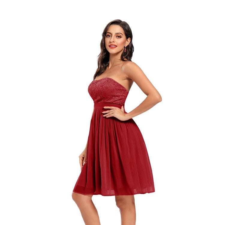 Wrap V-Neck Dress for Women