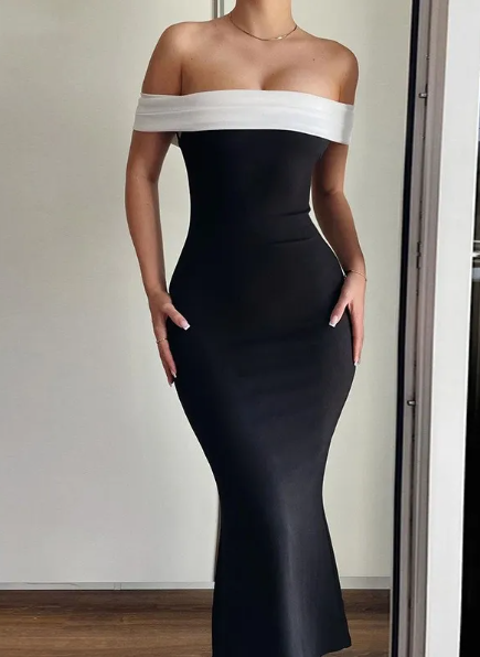 Off-shoulder Dress